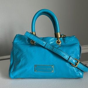 Marc Jacobs Too hot to Handle glazed leather satchel